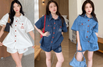 รีวิวชุดเซ็ทยีนส์ Redvelvet Denim Set (C8320) จาก Chuuchop