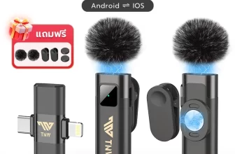 รีวิว TNW A2/A3 2‑In‑1 ไมโครโฟนไร้สาย — คู่หูสายไลฟ์สดที่คุ้มเกินราคา