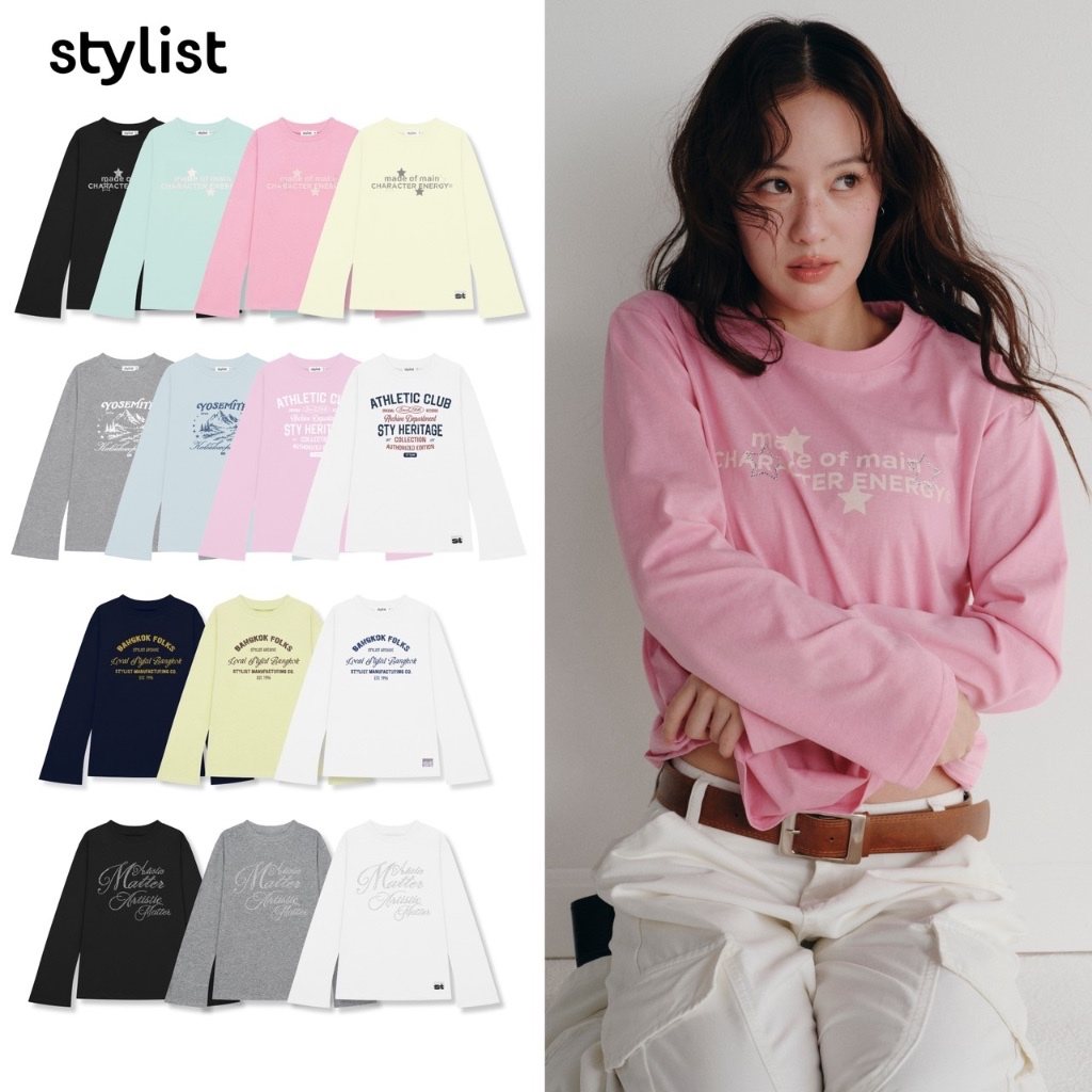 STYLIST LongSleeve Tee-Tess-010