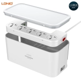รีวิว ของแท้ 100% LDNIO SC5309 ปลั๊กไฟ Power Strip Management 5 Port & 3USB