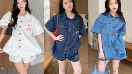 รีวิวชุดเซ็ทยีนส์ Redvelvet Denim Set (C8320) จาก Chuuchop